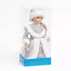 Снегурочка 30 см серебро Русская мелодия 058D-6518D