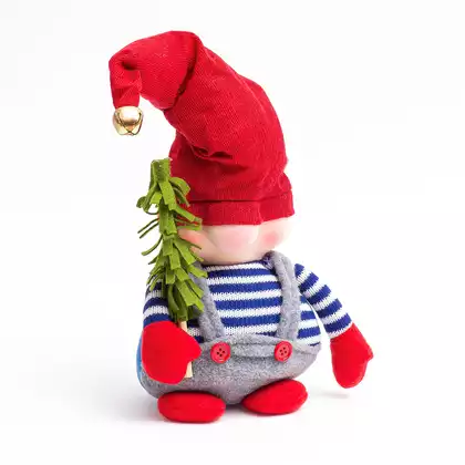 Новогодняя фигура 30 см Гном 058D-6525D