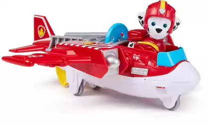 Щенячий патруль. Игровой набор Air Rescue, машинка с фигуркой Маршалл. Paw Patrol 64591