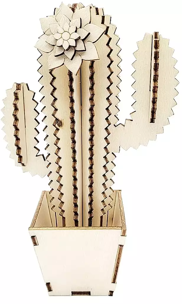 Пазл 3D Кактус-5 ЮГ 23 Апилка