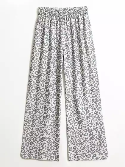 Широкие брюки из вискозы KEANU