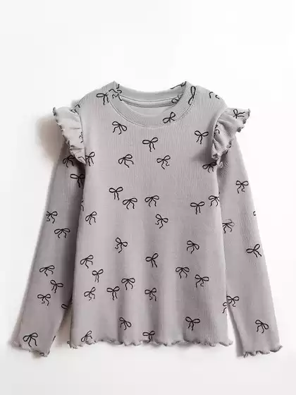 Лонгслив в рубчик Vulpes