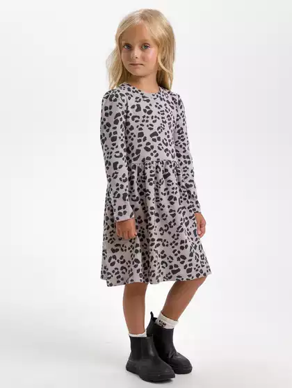 Трикотажное платье в рубчик Vulpes