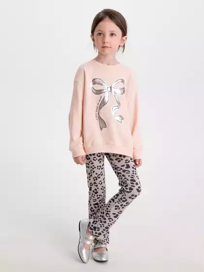 Расклешённые леггинсы в рубчик Vulpes