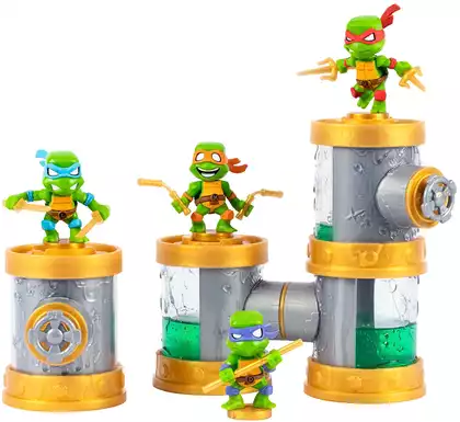 Набор Treasure X с фигуркой Черепашки-Ниндзя 12 см 41745 в/к
