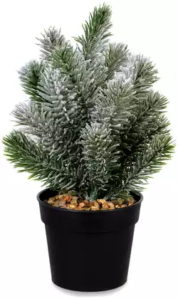 Ель 22 см заснеженная 058D-6545D