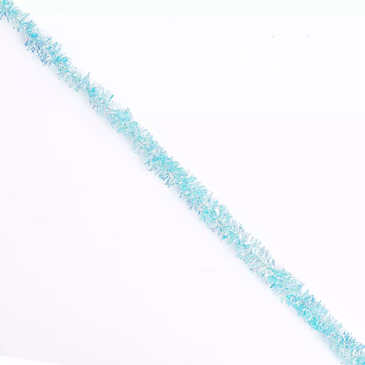 Новогодняя мишура голубая 2 см 2 метра 058C-423C-3