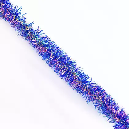 Новогодняя мишура синяя 5 см 2 метра 058C-418C-2