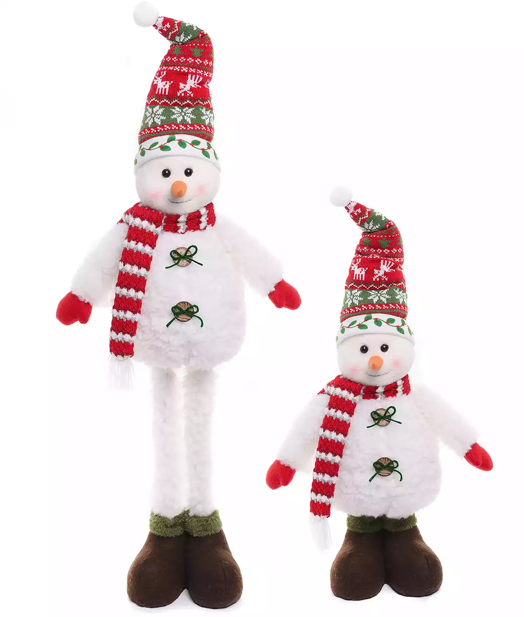 Новогодняя фигура 90 см Снеговик AT193-223001A