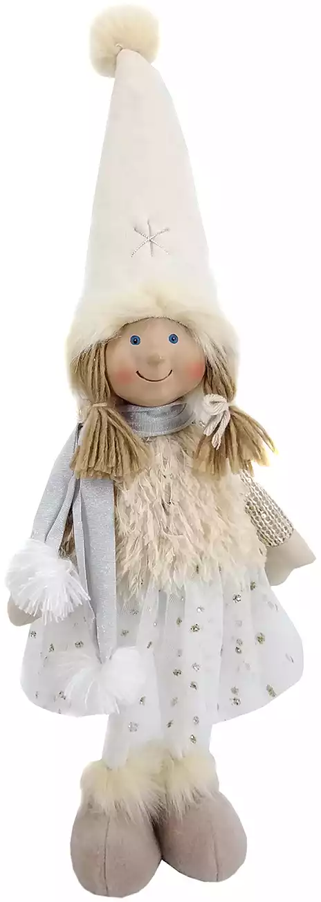 Новогодняя фигура 55 см Девочка AT174230018D-16