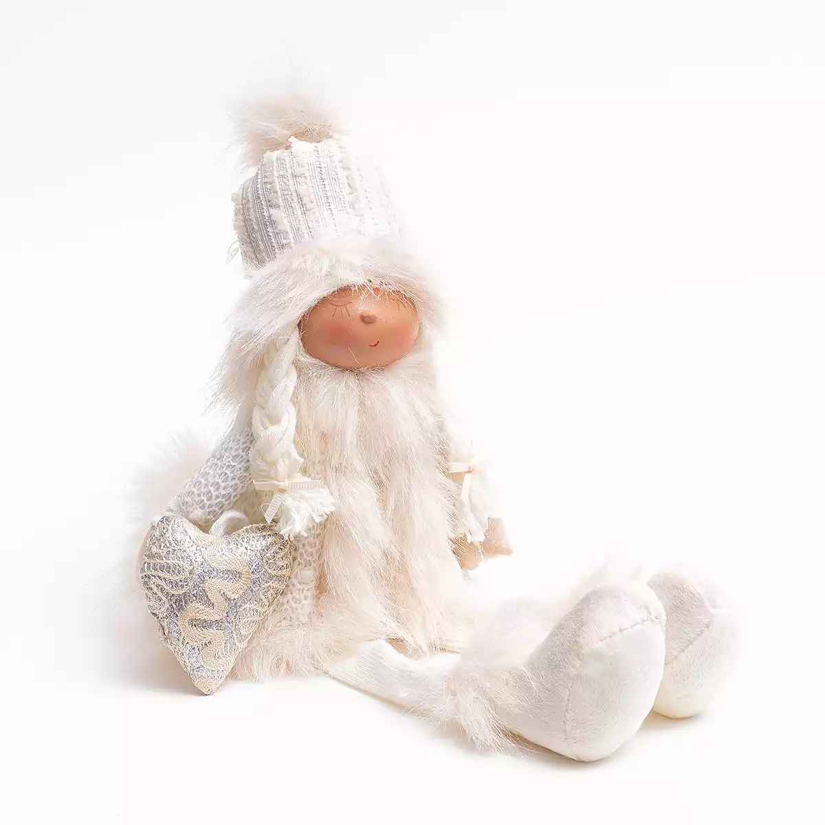 Новогодняя фигура 50 см девочка AT174230404A-8