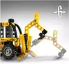 Конструктор Экскаватор-погрузчик LEGO TECHNIC, 104 дет.