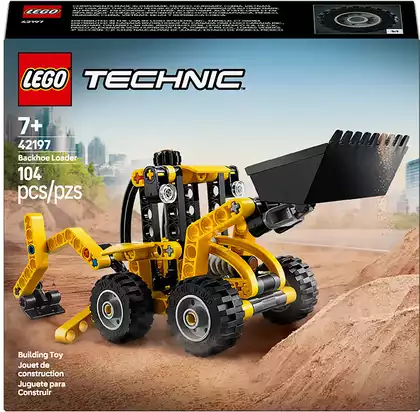 Конструктор Экскаватор-погрузчик LEGO TECHNIC, 104 дет.