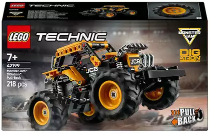 Конструктор Monster Jam™ DIGatron™ Pull-Back LEGO TECHNIC, 218 дет.