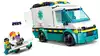 Конструктор Скорая помощь LEGO CITY, 184 дет.