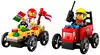 Конструктор Набор гоночных миникаров: Пицца против пожарной машины LEGO CITY, 70 дет.