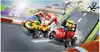 Конструктор Набор гоночных миникаров: Пицца против пожарной машины LEGO CITY, 70 дет.