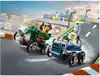 Конструктор Самолёт против машины скорой помощи LEGO CITY, 70 дет.