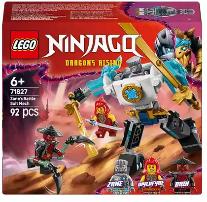 Конструктор Боевой робот Зейна в броне LEGO Ninjago, 92 дет.