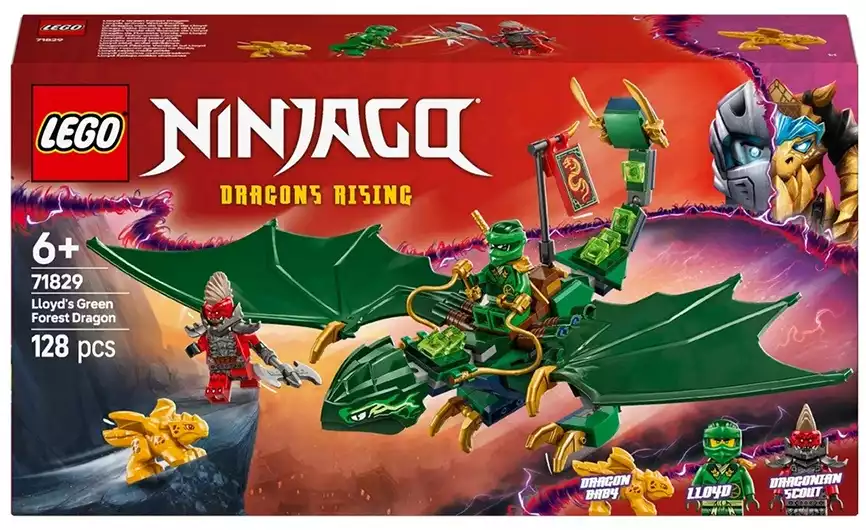 Конструктор Зеленый лесной дракон Ллойда LEGO Ninjago, 128 дет.