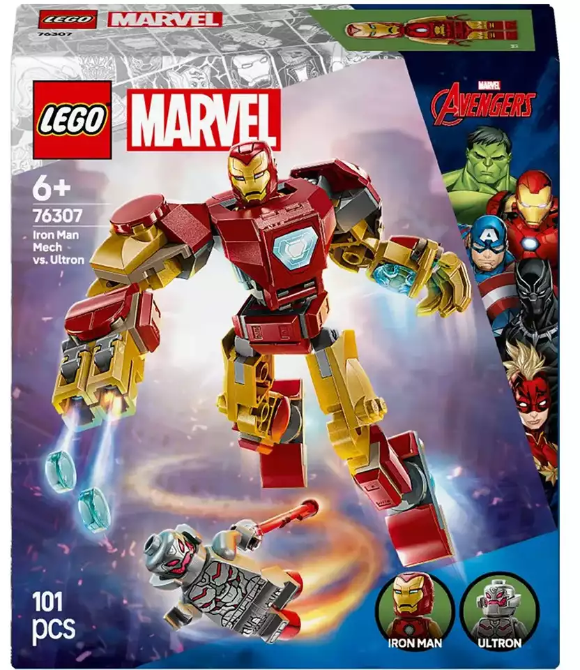 Конструктор Робот Железного Человека против Альтрона LEGO Super Heroes, 101 дет.