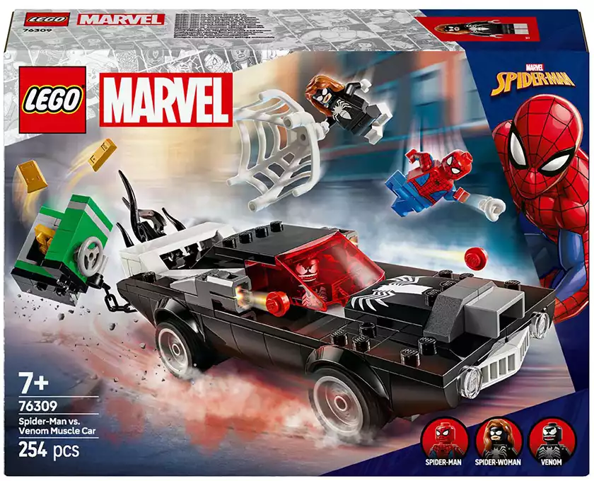 Конструктор Человек-паук против Маслкара Венома LEGO Super Heroes, 254 дет.