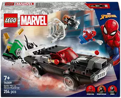 Конструктор Человек-паук против Маслкара Венома LEGO Super Heroes, 254 дет.