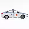 Модель машины 1:24 (18см) LADA Vesta Полиция свет, звук, инерция FY2438P-6D