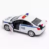Модель машины 1:24 (18см) LADA Vesta Полиция свет, звук, инерция FY2438P-6D