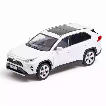 Модель машины 1:24 (19см) Toyota Rav4 свет, звук, инерция H08666-6D