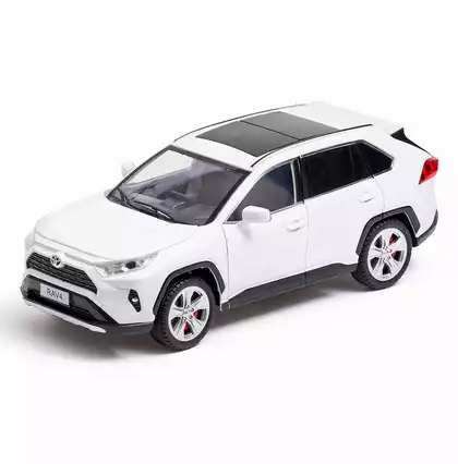 Модель машины 1:24 (19см) Toyota Rav4 свет, звук, инерция H08666-6D