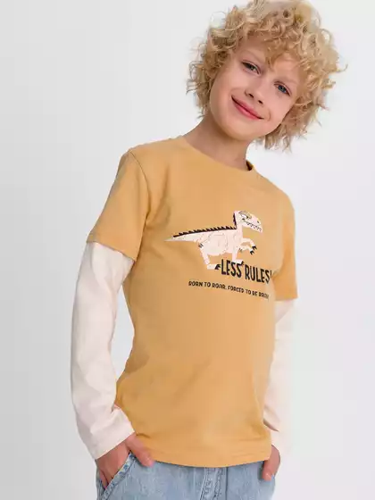 Комбинированный лонгслив Vulpes