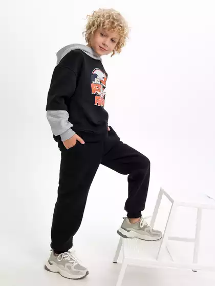 Трикотажные брюки с начесом и регулируемой талией Vulpes