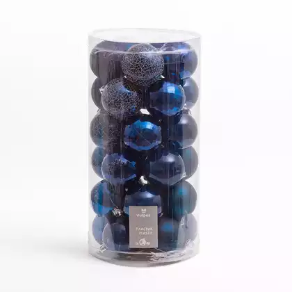 Набор шаров 30 шт 6 см белый B-20-YG