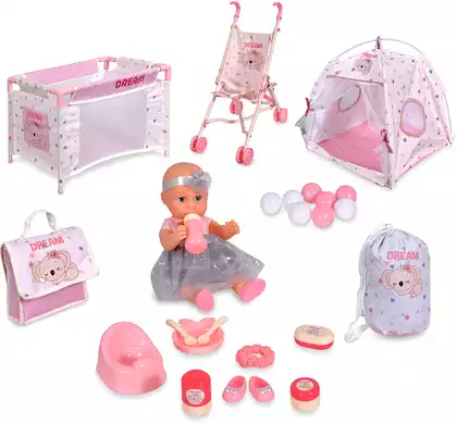 Пупс игровой 85886 с аксессуарами