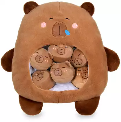 Мягкая игрушка Капибара ЛяМур 40 см 058D-6552D