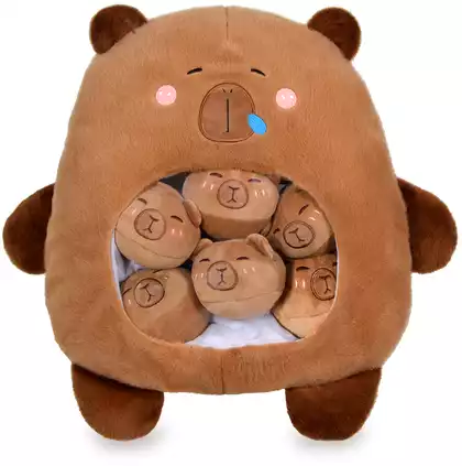 Мягкая игрушка Капибара ЛяМур 40 см 058D-6552D