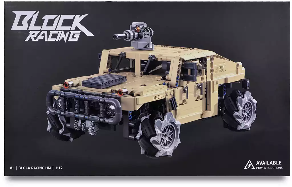 Конструктор р/у Hammer военный (движение боком) +акб