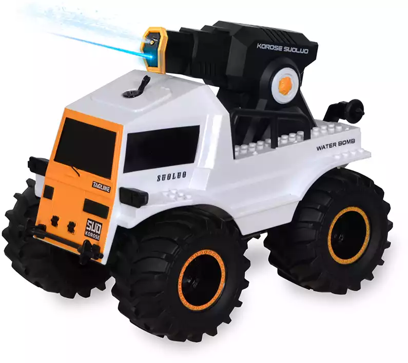 Машина р/у Шерп с пушкой (амфибия) +акб