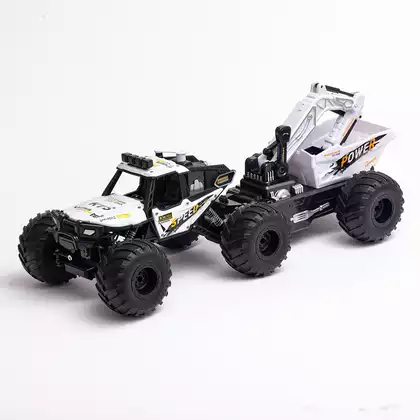 Машина р/у 1:14 Монстр с прицепом +акб