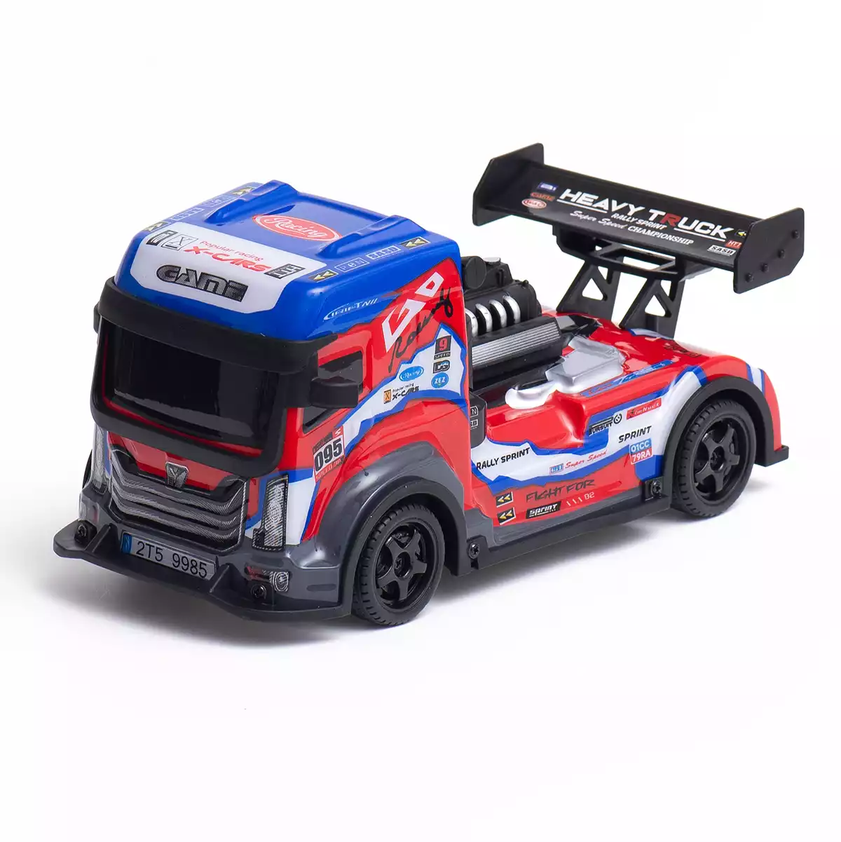 Машина р/у 1:18 Дрифт Тягач (светится кузов) +акб