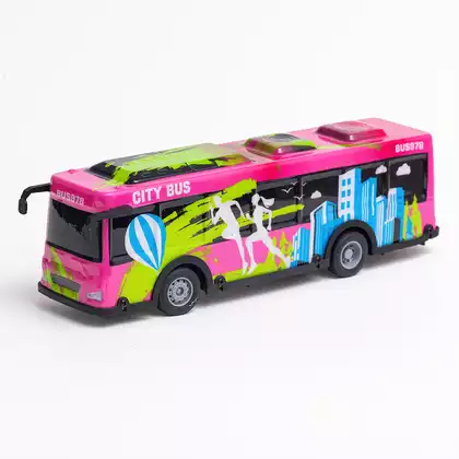 Машина р/у 1:24 Автобус (светится кузов) +акб