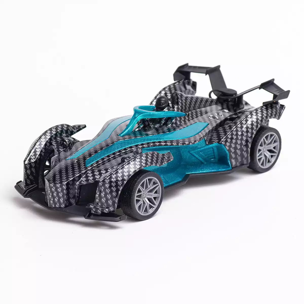 Машина р/у Формула 1 Карбон (выпускает пар) +акб