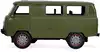 Машина р/у 1:18 UAZ militari green (открываются двери) +акб