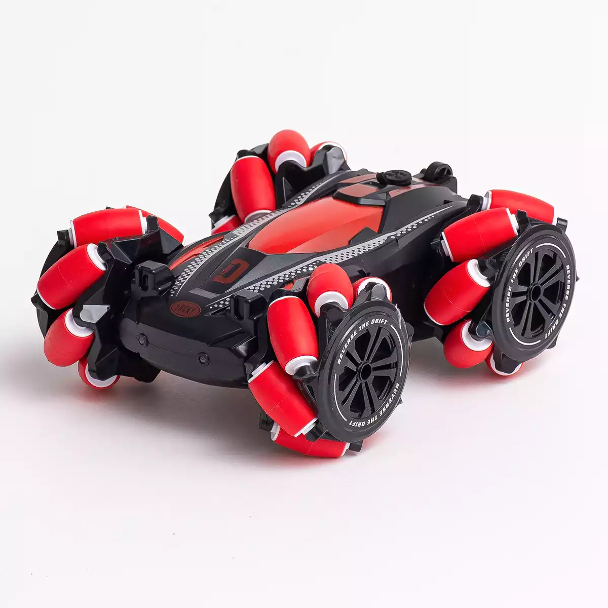 Машина р/у Перевертыш с Лазерным пультом (выпускает пар) +акб