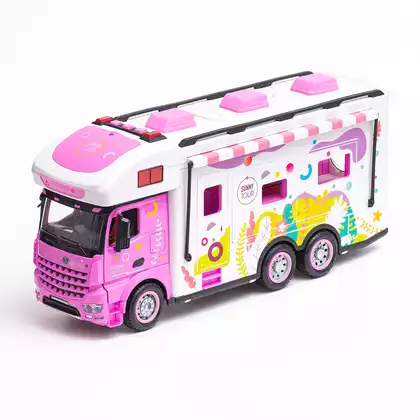 Машина р/у Дом на колесах (розовый)