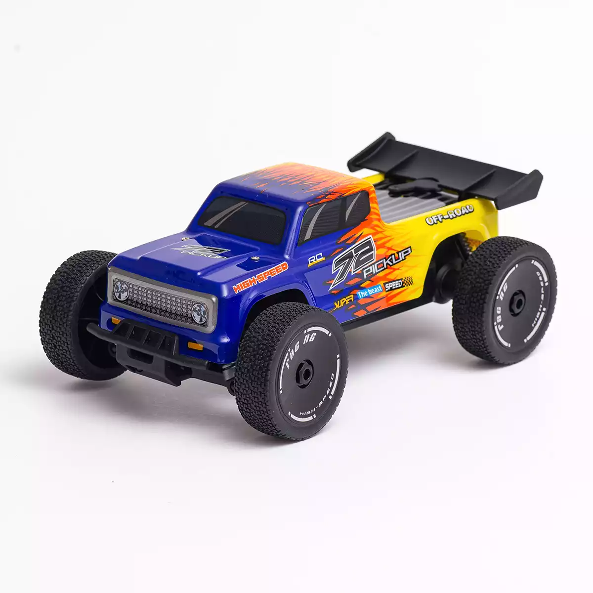 Машина р/у Монстр светящийся кузов (выпускает пар) +акб