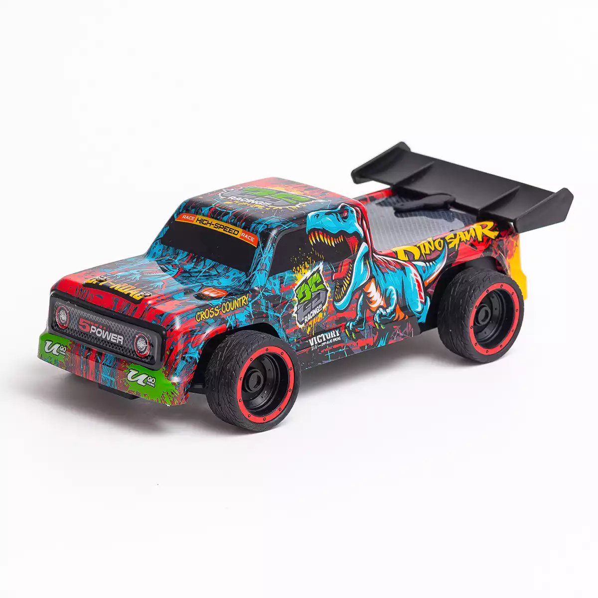 Машина р/у Пикап светящийся кузов (выпускает пар) +акб