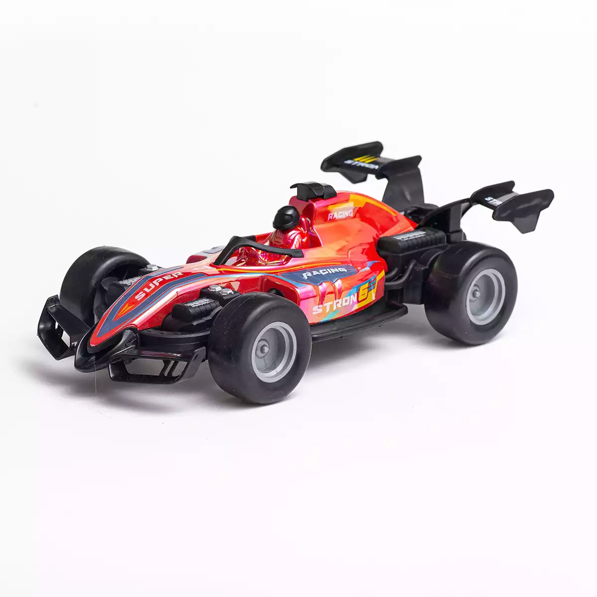 Машина р/у 1:14 Формула 1 Светящийся корпус (выпускате пар) +акб