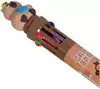 Ручка шариковая 10 цветов 0,5мм Капибара 058D-6438D